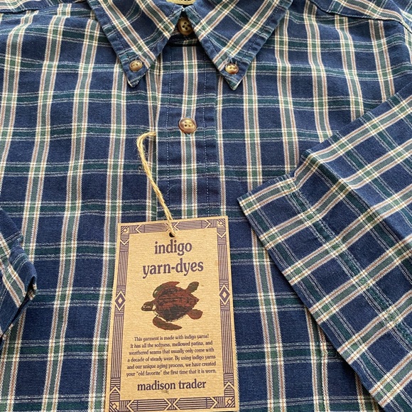 Madison Trader NWT Mens Button-down - Picture 2 of 5